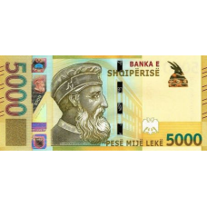 (318) Albania P80 - 5000 Leke (2017)