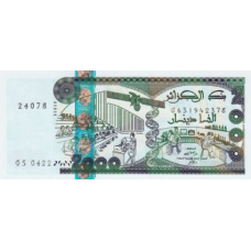 (435) Algeria P144 - 2000 Dinar Year 2011