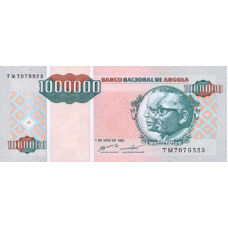 P141 Angola - 1.000.000 Kwanzas Reajustados Year 1995 (OUT OF STOCK)