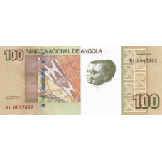 P153a Angola - 100 Kwanzas Year 2012