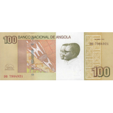 P153b Angola - 100 Kwanzas Year 2012 (2017)