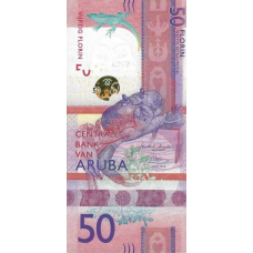 (462) ** PNew (PN23a) Aruba 50 Florin Year 2019