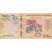 P50b Burundi - 500 Francs Year 2018