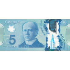 (388) Canada P106 - 5 Dollars Year 2013