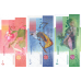 (296) Comores P15,16,17 - 500,1000 & 2000 Francs (2005/2006) (3 Notes)
