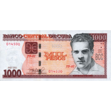 (493) ** PNew (PN132b) Cuba - 1000 Pesos Year 2021
