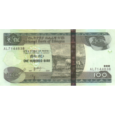 P52b Ethiopia - 100 Birr Year 2004