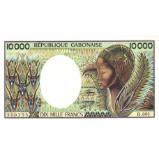 P7a Gabon (Republic) 10.000 Francs Year 1984