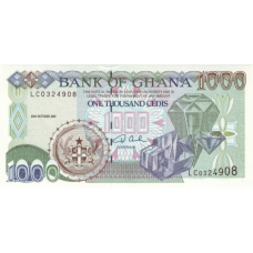 P32g Ghana - 1000 Cedis Year 2001
