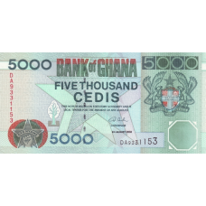 P34i Ghana - 5000 Cedis Year 2003