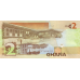 P37Aa Ghana - 2 Cedis Year 2010