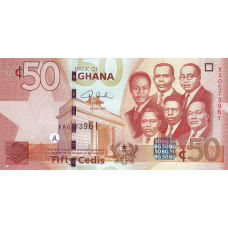 P41a Ghana - 50 Cedis Year 2007