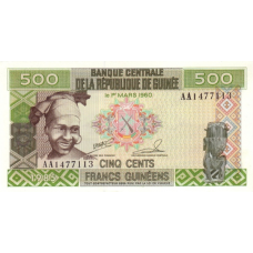 P31 Guinea - 500 Francs Year 1985