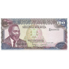 P18 Kenya - 100 Shillings Year 1978
