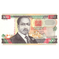 P33 Kenya - 500 Shillings Year 1995