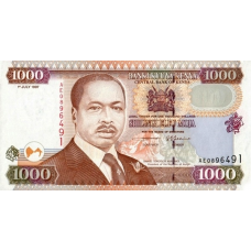 P40a Kenya - 1000 Shillings Year 1997