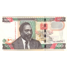 P50a Kenya - 500 Shillings Year 2005