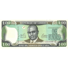 P30a Liberia - 100 Dollars Year 2003