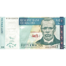 P53e Malawi - 50 Kwacha Year 2011