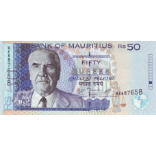 P50e Mauritius - 50 Rupees Year 2009