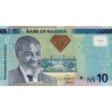 P11a Namibia - 10 Dollars Year 2012