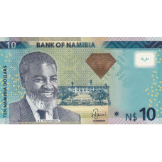 P11b Namibia - 10 Dollars Year 2013