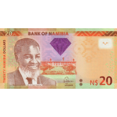 P12a Namibia - 20 Dollars Year 2011