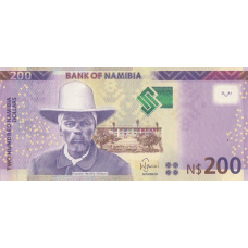 P15b Namibia - 200 Dollars Year 2015