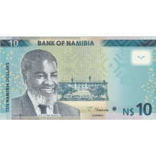 (392) Namibia P16c - 10 Dollars Year 2021