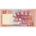 P 5 Namibia - 20 Dollars Year ND (1996)