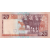 P 6b Namibia - 20 Dollars Year ND (2002)
