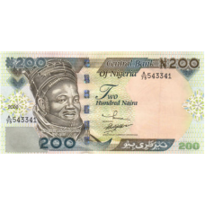 P29a Nigeria - 200 Naira Year 2000