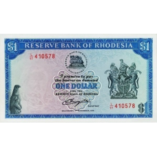 P34b Rhodesia - 1 Dollar Year 1976