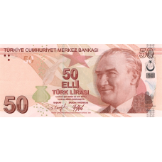 (428) ** PNew (PN225e) Turkey - 50 Lira Year 2009 (2022)