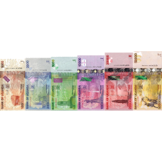 (099) ** PNew (PN49-PN54) Uganda - 1000_50.000 Shillings (2024) (6 Notes)