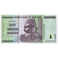 (384) Zimbabwe P90 - 50 Trilion Dollars Year 2008